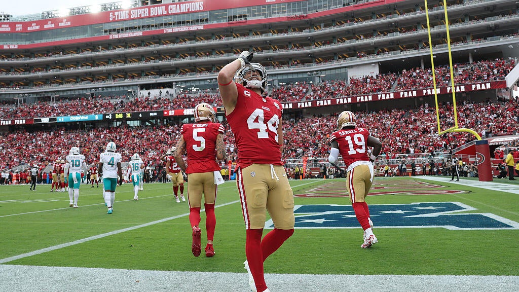 49ers' Kyle Juszczyk wins appeal after being fined by NFL over "Juice" celebration — CBS Bay Area (KPIX), Portola Valley Sports news