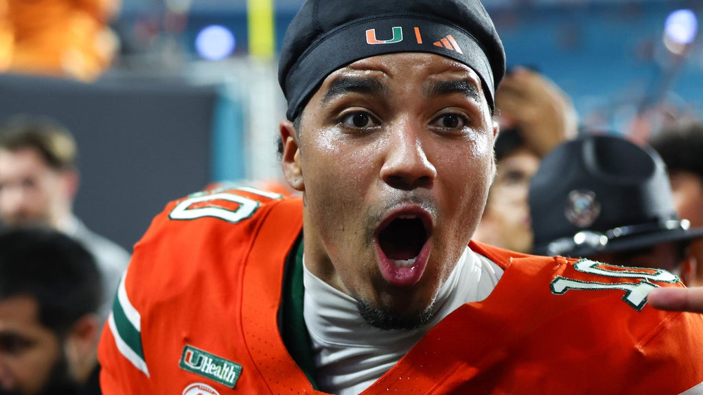 No. 3 Miami downs Florida State 43-35 in double-overtime thriller — CBS Miami, Portola Valley Sports news