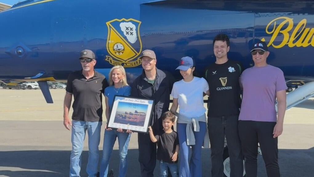 Glens Academy soccer club exec chosen for U.S. Navy Blue Angels flight — CBS Bay Area (KPIX), Portola Valley Arts news