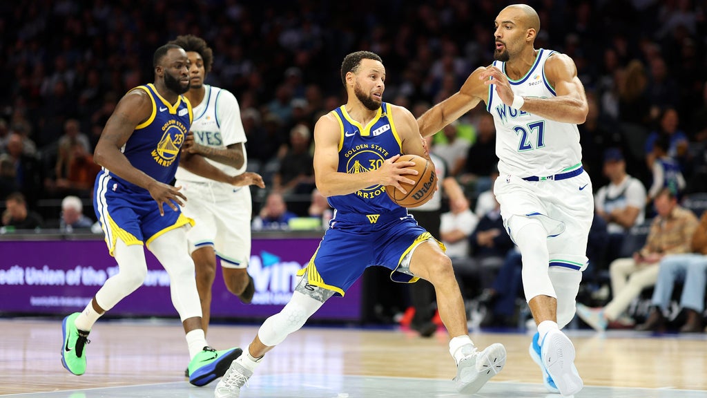 Curry scores 44 points as Warriors hold on to beat Timberwolves 119-114 — Portola Valley Sports news