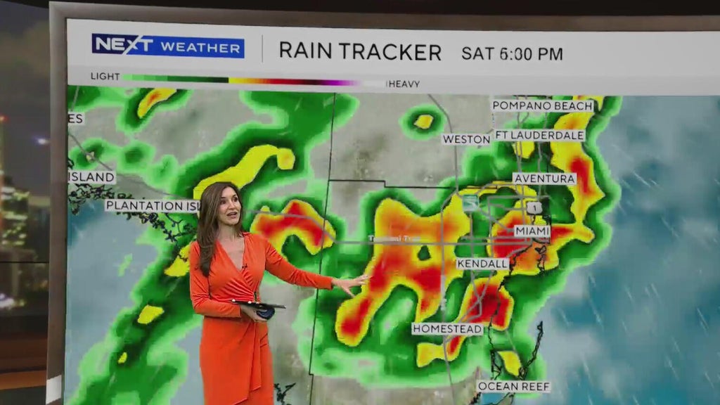 Spotty showers possible in South Florida Thursday before heavy rain, flood threat arrives this weekend — CBS Miami, Portola Valley Sports news