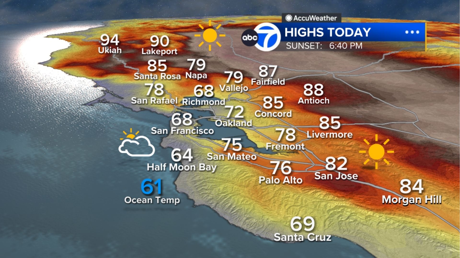 AccuWeather Forecast: Relief from heat is here with fog along the coast
— ABC 7 Bay Area, Portola Valley Community news