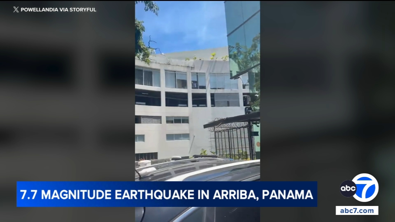 Panama earthquake: Tsunami threat after magnitude 7.7 earthquake and 6.6 aftershock rock region, USGS reports
— ABC 7 Bay Area, Portola Valley Schools news