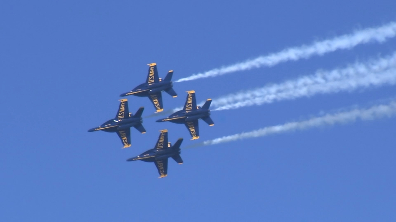 Blue Angels roar back over San Francisco Bay after Friday fog delay
— ABC 7 Bay Area, Portola Valley Arts news