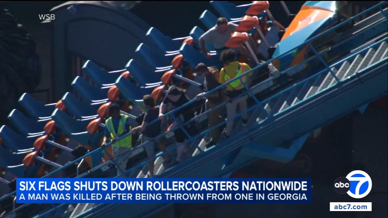 42-year-old man identified as deceased in Six Flags roller coaster incident: Police
— ABC 7 Bay Area