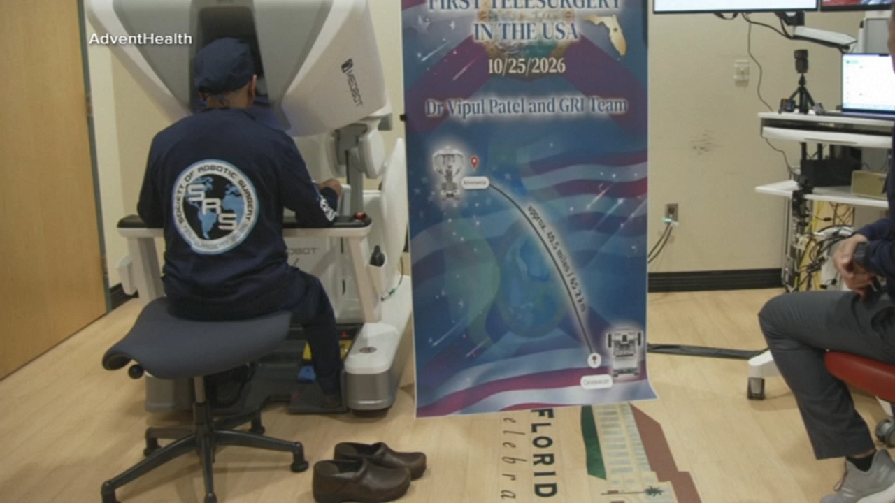Doctor performs surgery on patient at hospital 35 miles away using robotics
— ABC 7 Bay Area, Portola Valley Health news