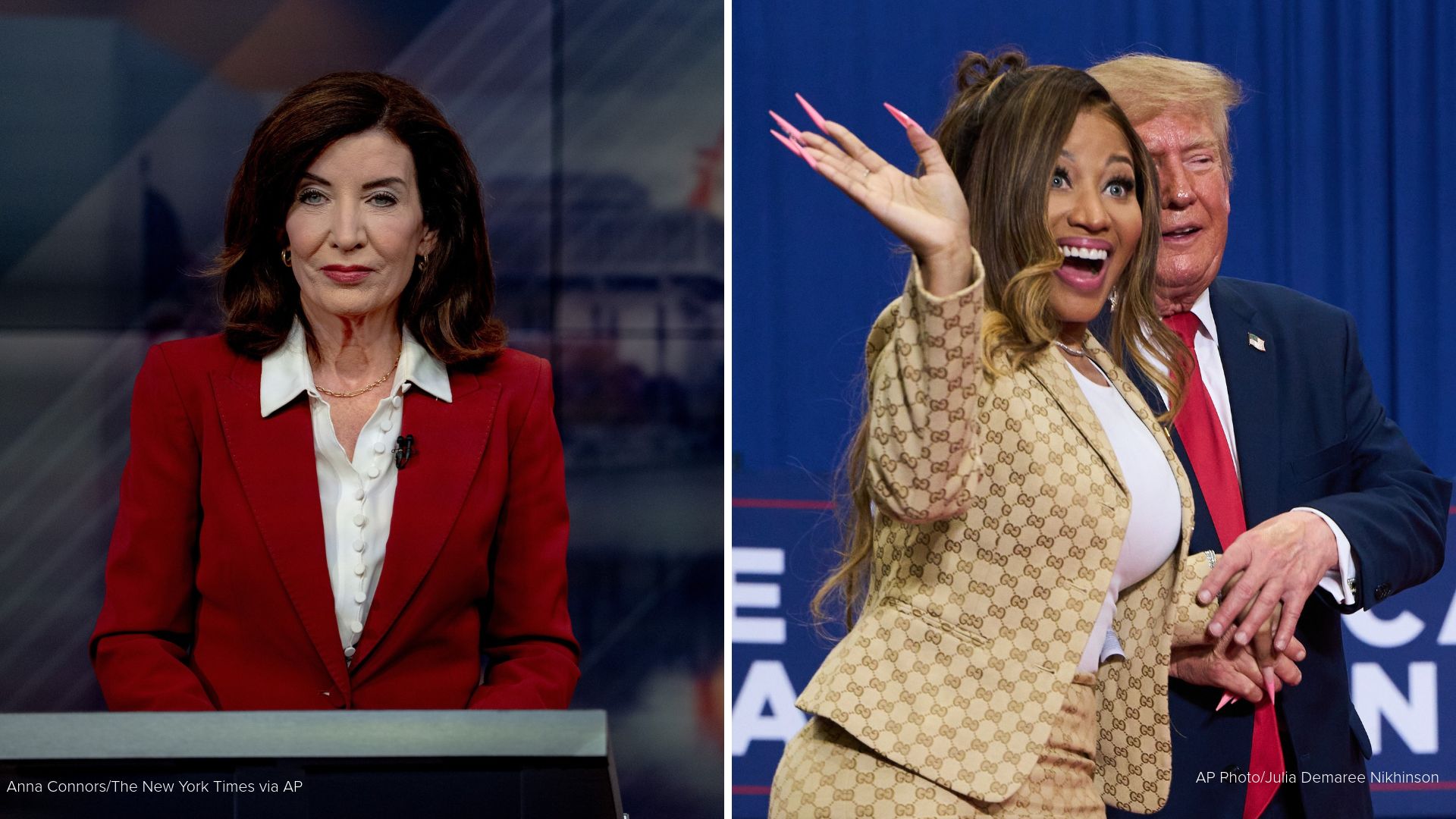 New York Governor Kathy Hochul responds after rapper Nicki Minaj calls her 'evil'
       — Portola Valley Community news