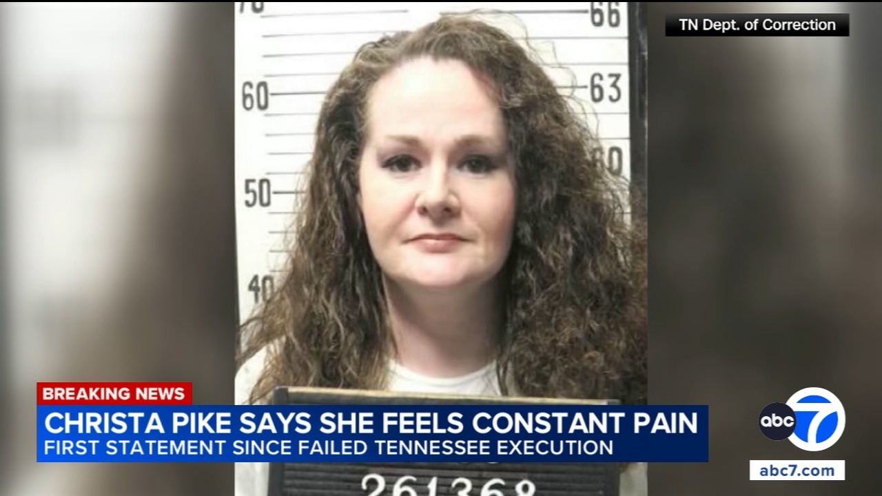 Christa Pike says she's 'recovering' after botched execution in new statement
       — Portola Valley Community news