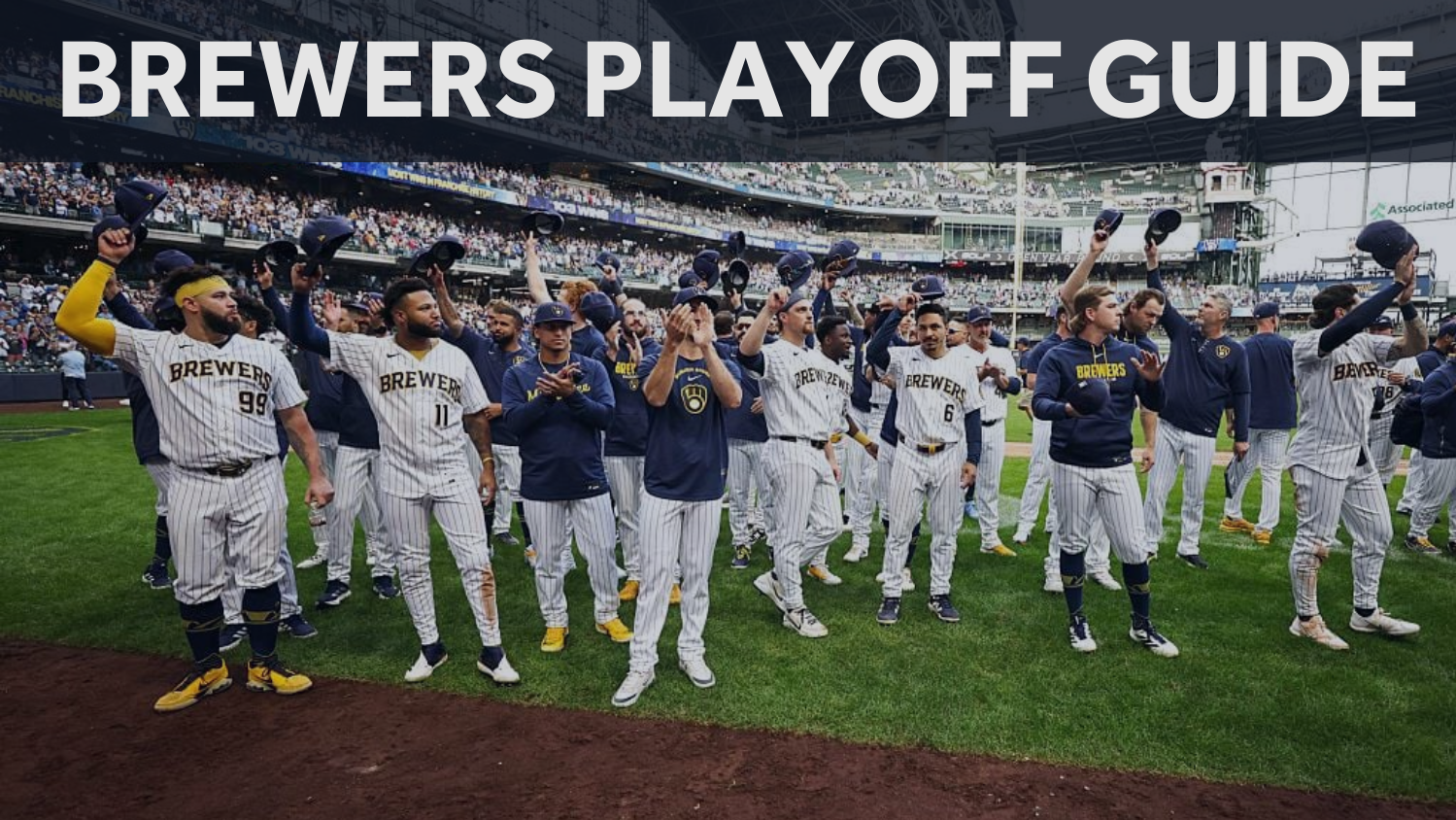 Brewers playoff guide: Recaps, tickets, first pitch times, rosters, Milwaukee watch parties — WISN 12 Milwaukee
