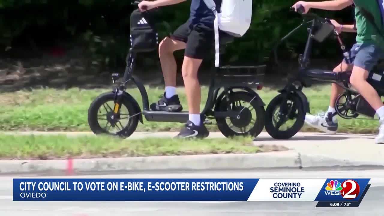 Oviedo city council to vote on micromobility rules to improve sidewalk safety — WESH 2 Orlando, Portola Valley Government news
