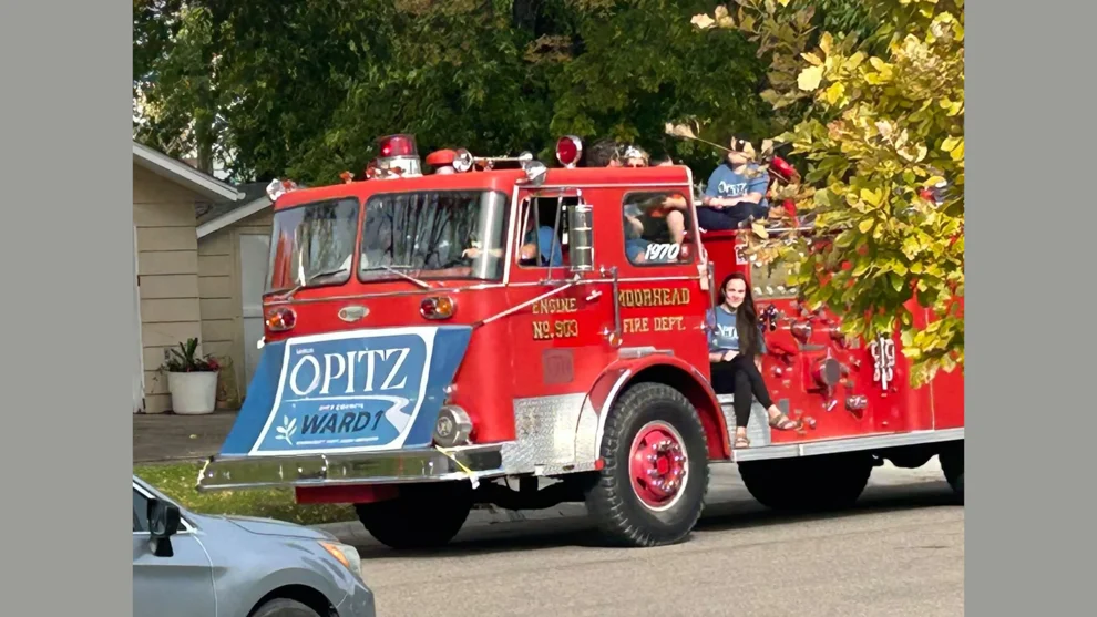 ‘Moorhead’ fire truck’s parade appearance causes social media stir — KFGO, Portola Valley Real Estate news