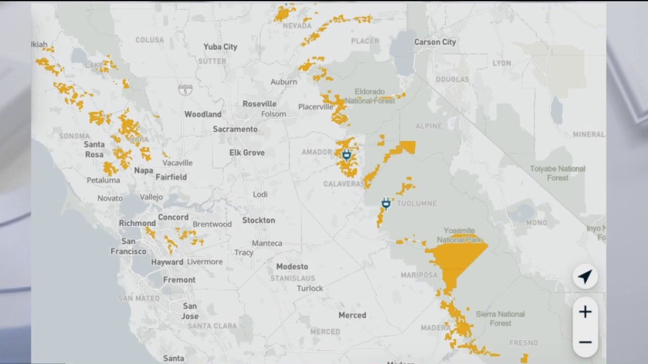 PG&E plans power outages for Bay Area, Northern California — KTVU FOX 2 Bay Area, Portola Valley Community news