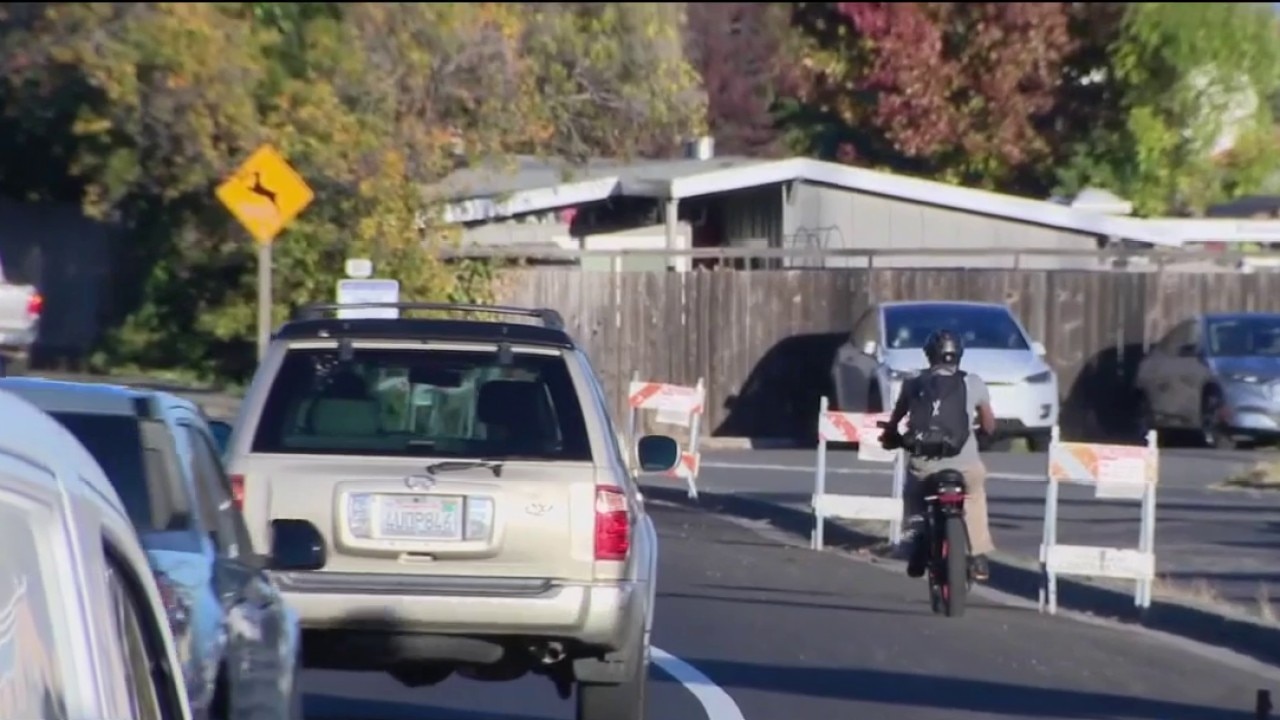 Bicycle lane backlash in San Rafael after parking spots removed — Portola Valley Community news